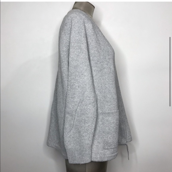◾️Madewell Palisades Gray Sweater Cardigan Size Large - Picture 4 of 9